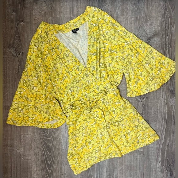 Volcom Wanna Have Sun Robe Lime M/L - Picture 3 of 8